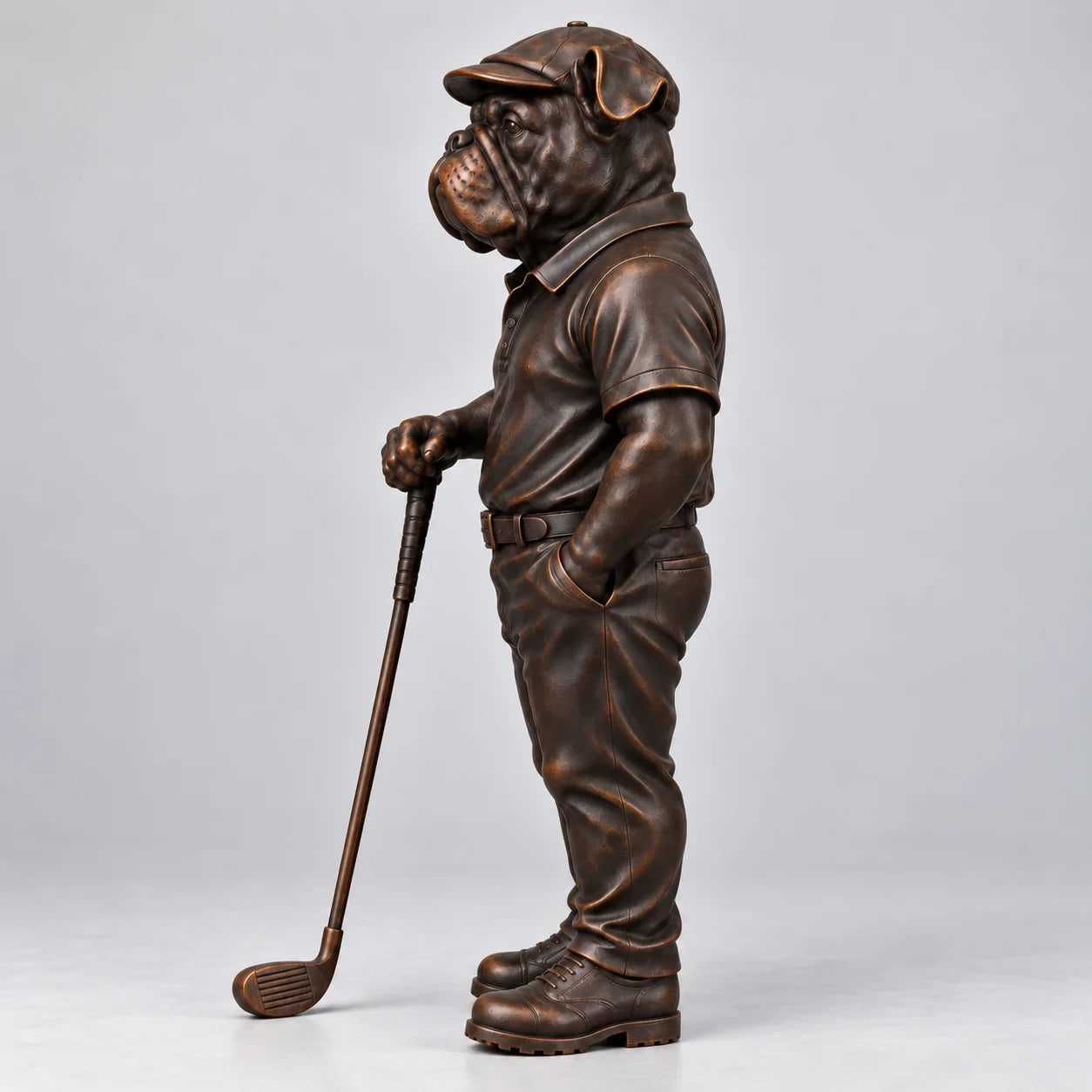 Bulldoggen-Golfer, Ansicht 10